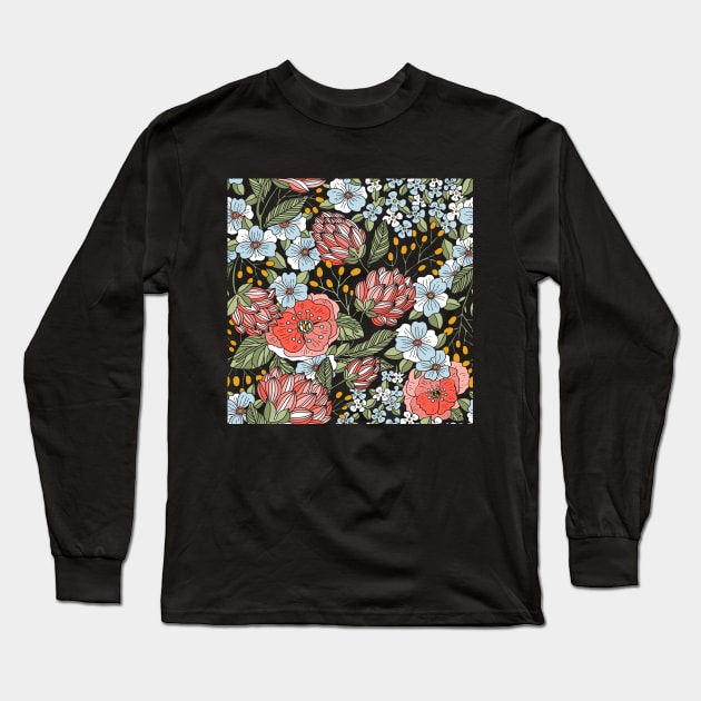 Garden of Eden Interpretation Long Sleeve T-Shirt by Art by Ergate